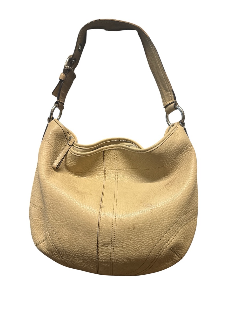 Coach Soho pebbled leather hobo shoulder bag